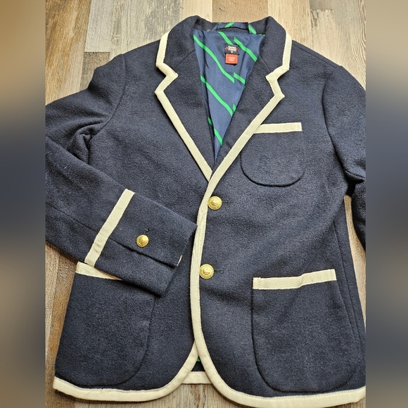 Rowing Blazers X Target Youth Size 8 Navy Blue With White Trim - Picture 3 of 9